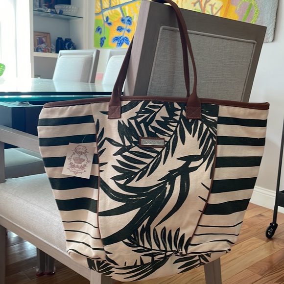 Tropical tote / beach bag - Picture 2 of 6
